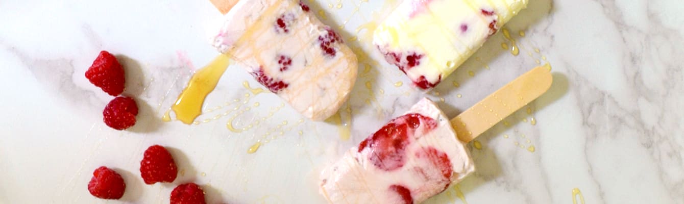 Homemade Organic Froyo Pops